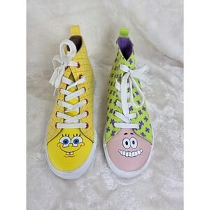 SpongeBob SquarePants Patrick Star High Top Canvas‎ Sneakers Size 7